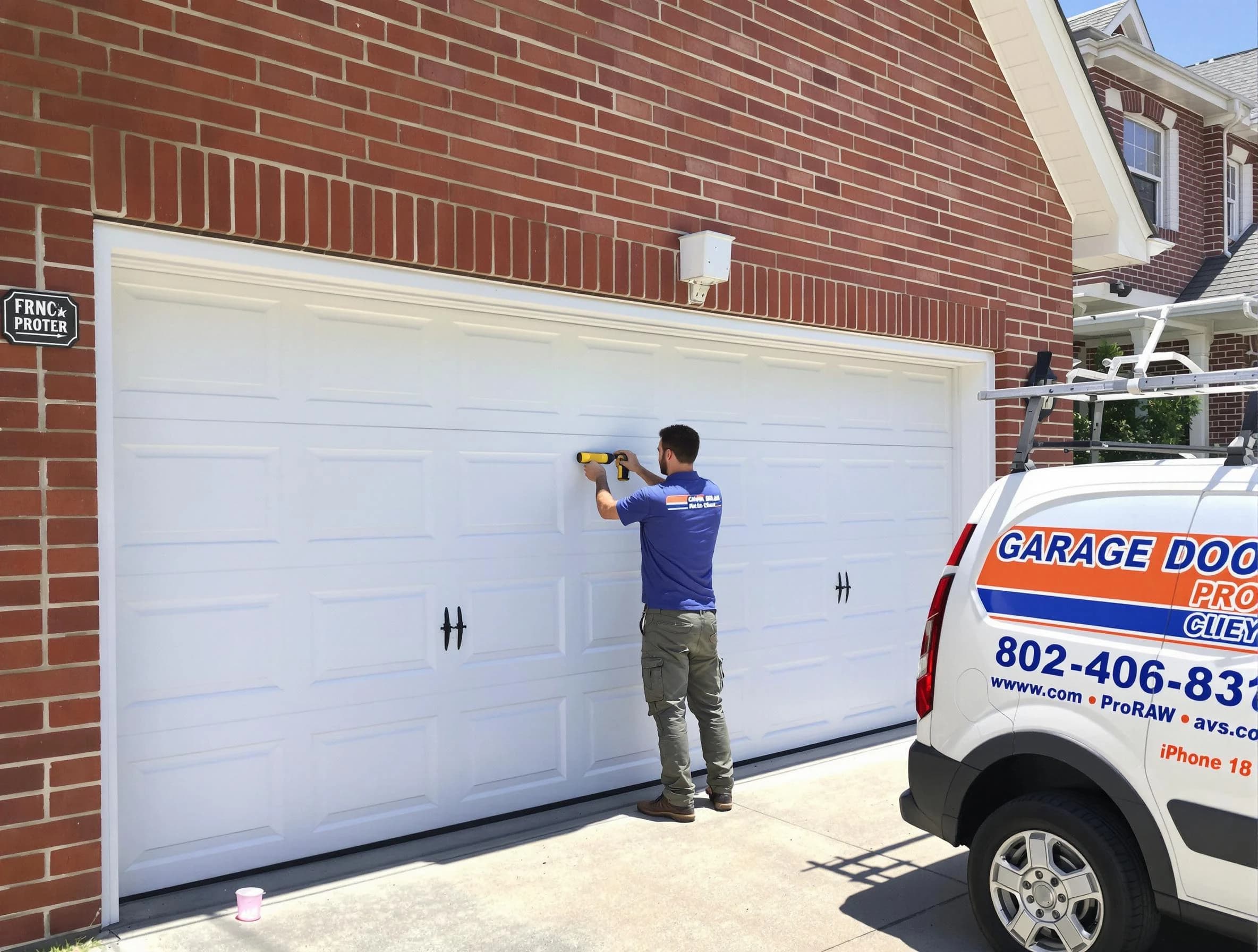 Local garage door repair service by Martinsville Garage Door Repair in Martinsville