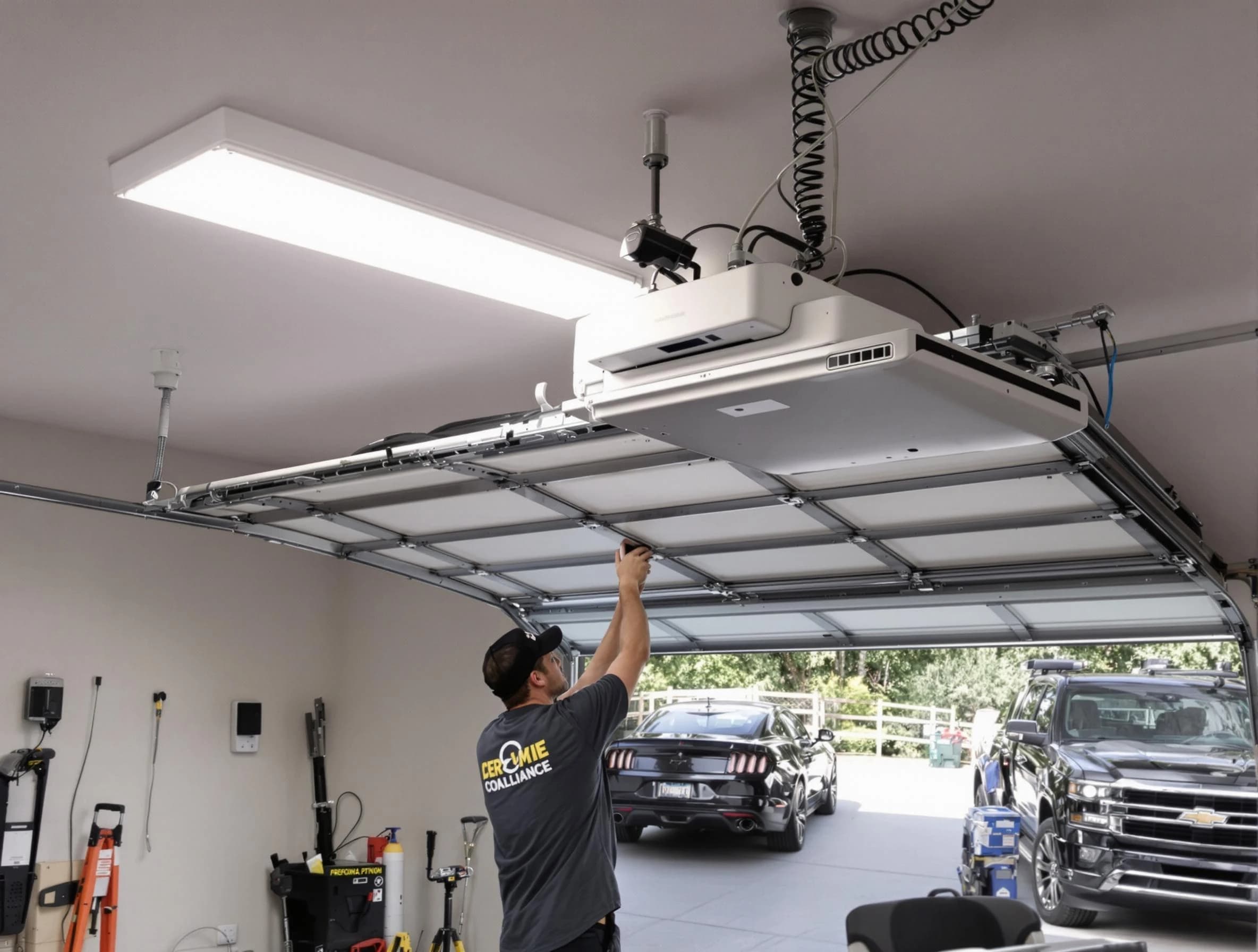 Garage Door Opener Installation in Martinsville